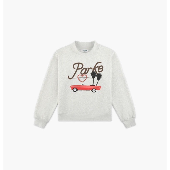 Parke Tops - Parke Los Angeles Graphic Mockneck (FLEECE)